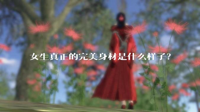 女生真正的完美身材是什么样子？