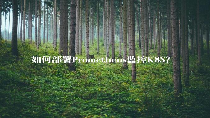 如何部署Prometheus监控K8S？