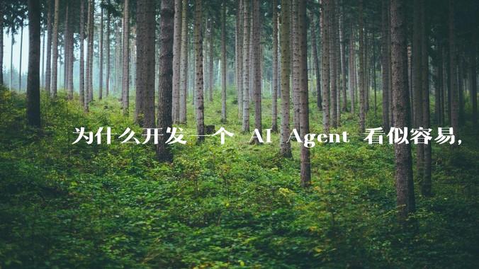 为什么开发一个 AI Agent 看似容易，但真正让它「好用」却如此困难？技术瓶颈主要在哪里？