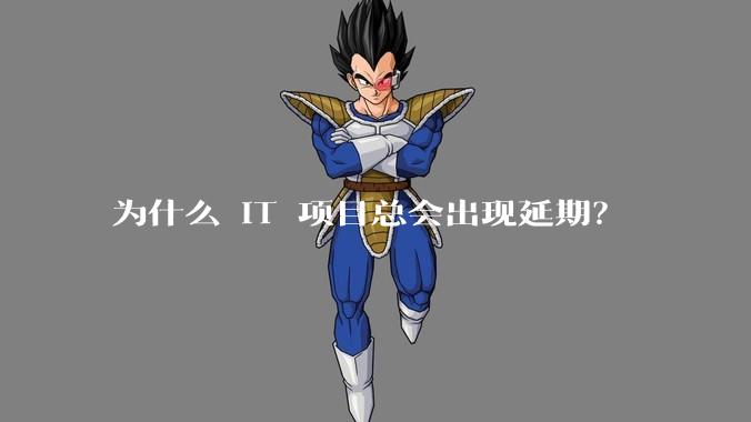 为什么 IT 项目总会出现延期？